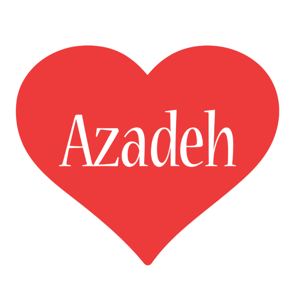 Azadeh love logo
