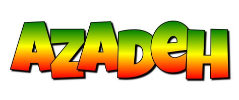 Azadeh mango logo