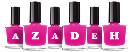 Azadeh nails logo