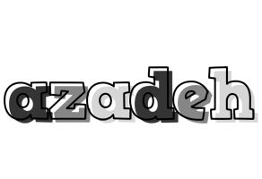 Azadeh night logo