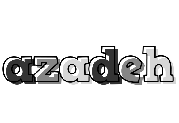 Azadeh night logo