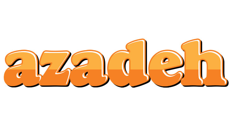 Azadeh orange logo