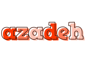 Azadeh paint logo