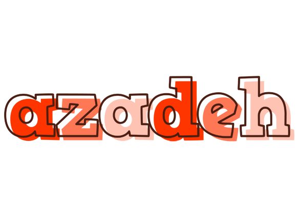 Azadeh paint logo
