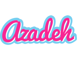 Azadeh popstar logo