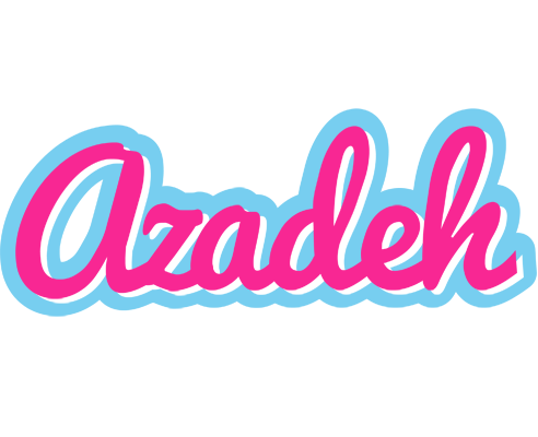 Azadeh popstar logo
