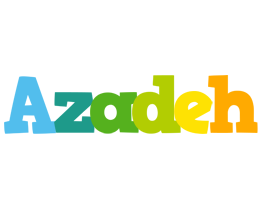 Azadeh rainbows logo