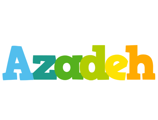 Azadeh rainbows logo