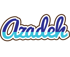 Azadeh raining logo