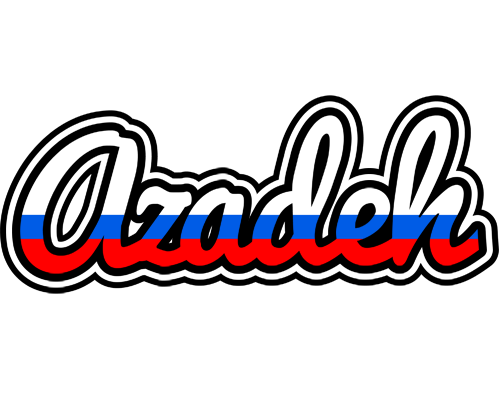 Azadeh russia logo
