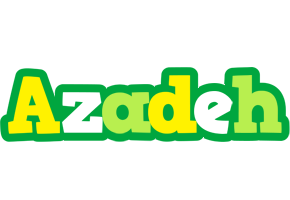 Azadeh soccer logo