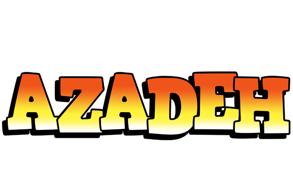 Azadeh sunset logo