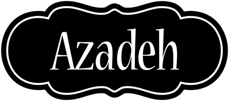 Azadeh welcome logo