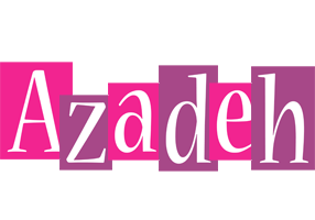 Azadeh whine logo