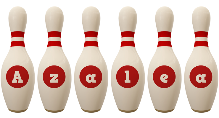 Azalea bowling-pin logo