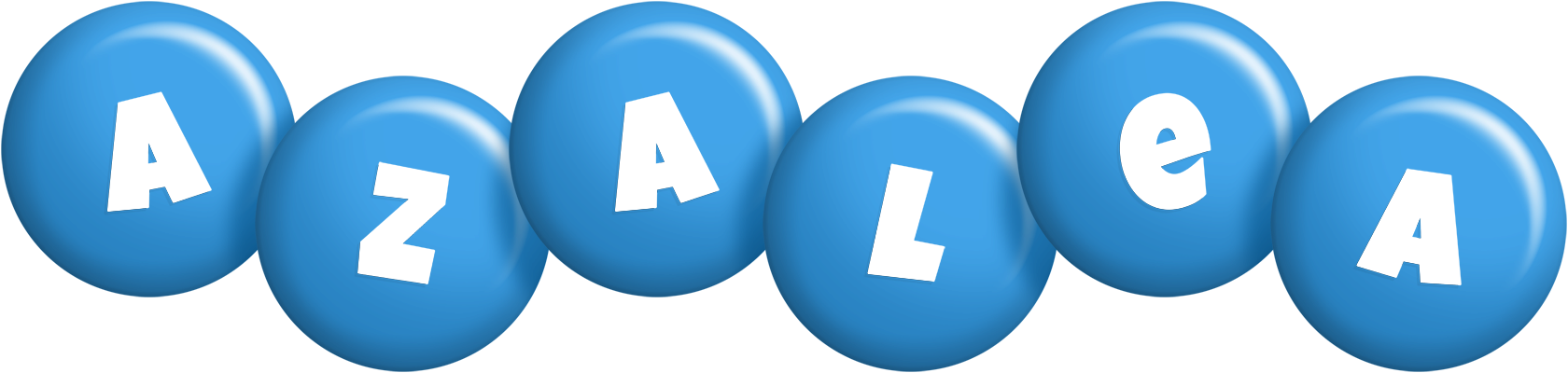 Azalea candy-blue logo