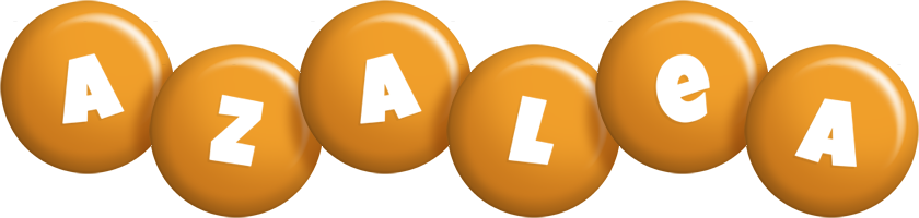 Azalea candy-orange logo