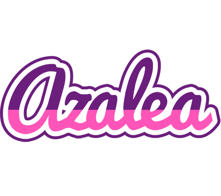 Azalea cheerful logo