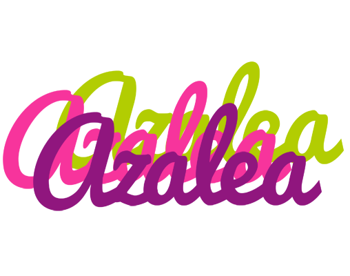 Azalea flowers logo
