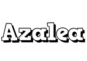 Azalea snowing logo