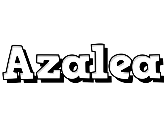 Azalea snowing logo