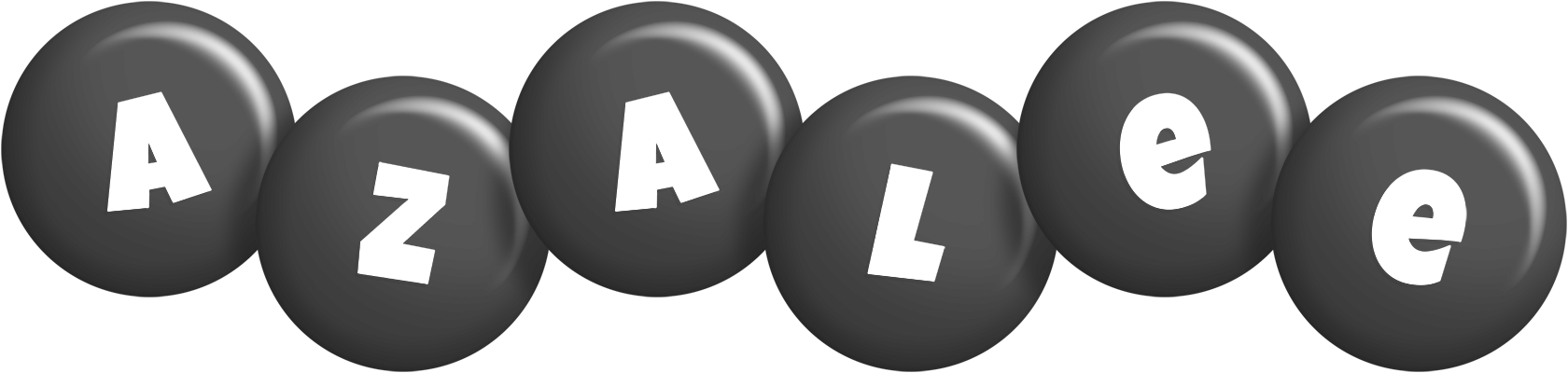 Azalee candy-black logo