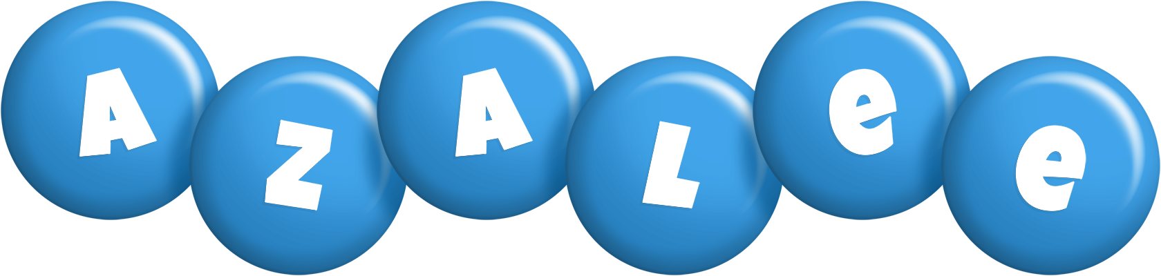 Azalee candy-blue logo