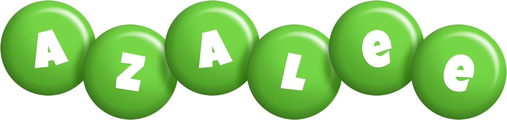 Azalee candy-green logo