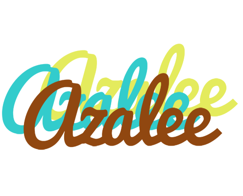 Azalee cupcake logo