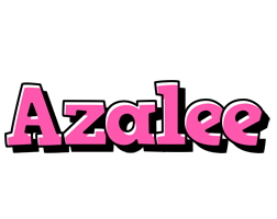 Azalee girlish logo