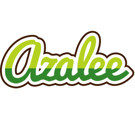 Azalee golfing logo