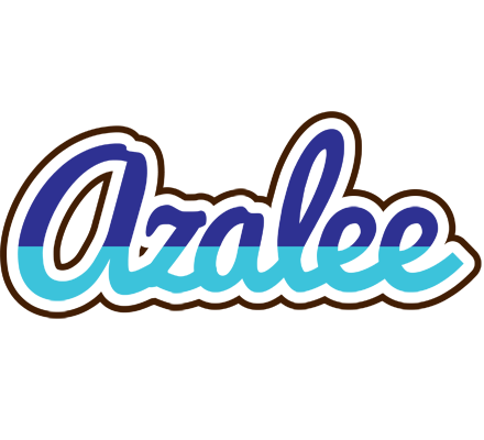 Azalee raining logo