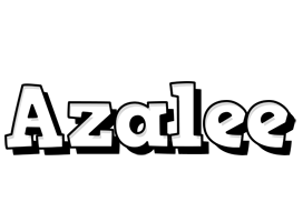 Azalee snowing logo