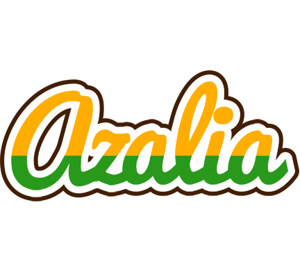 Azalia banana logo