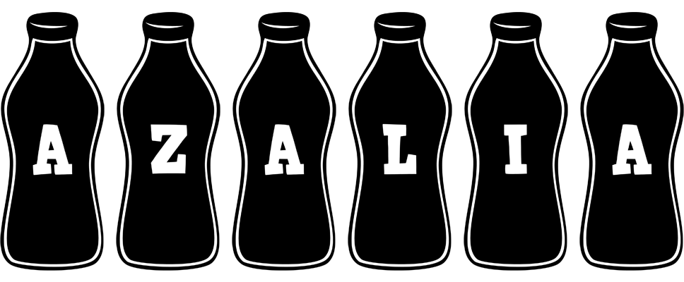 Azalia bottle logo