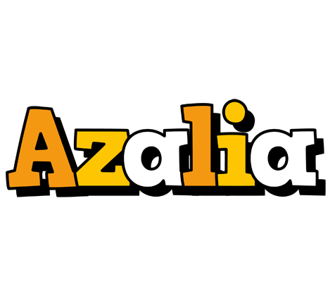 Azalia cartoon logo