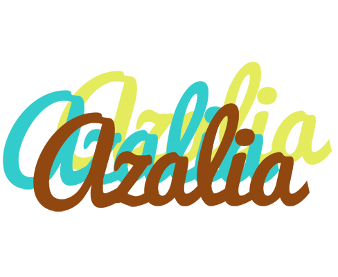 Azalia cupcake logo