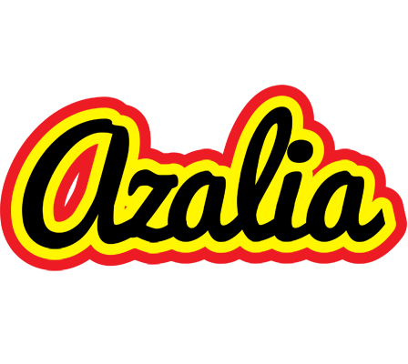 Azalia flaming logo
