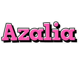 Azalia girlish logo