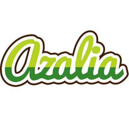Azalia golfing logo