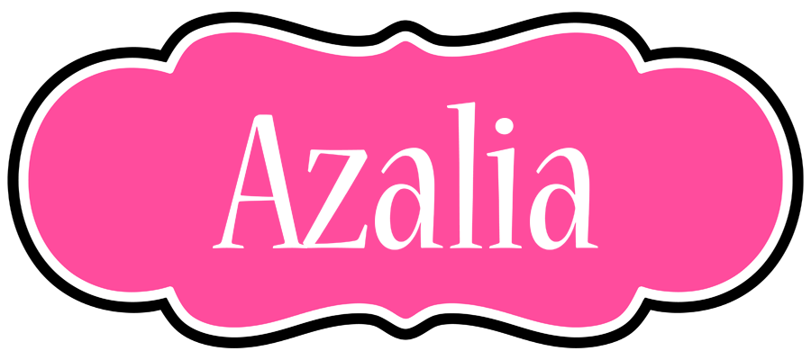 Azalia invitation logo