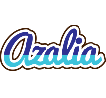 Azalia raining logo