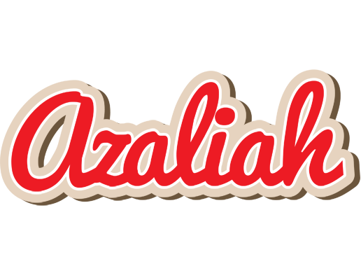 Azaliah chocolate logo