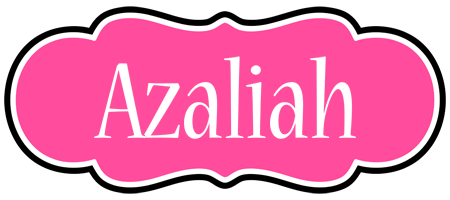 Azaliah invitation logo