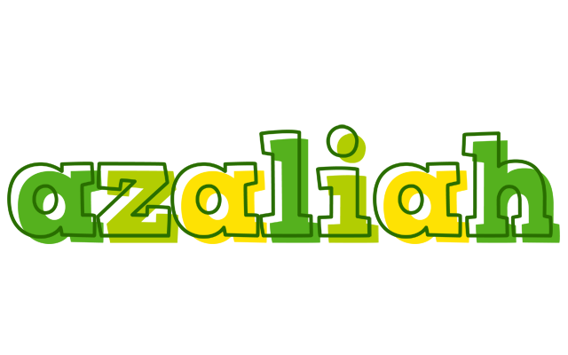 Azaliah juice logo