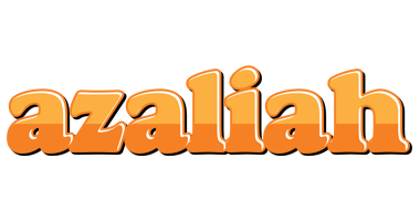 Azaliah orange logo