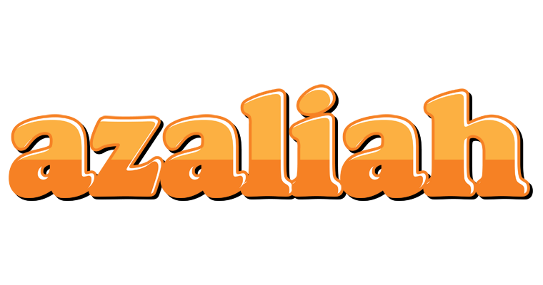 Azaliah orange logo