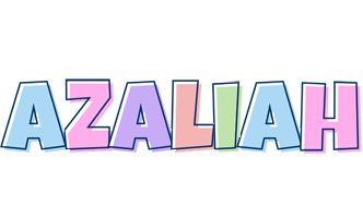 Azaliah pastel logo