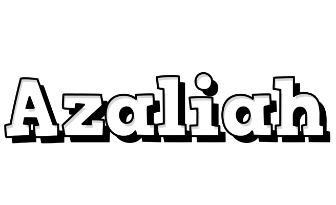 Azaliah snowing logo