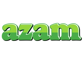 Azam apple logo